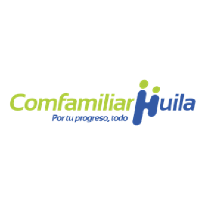 Logo de nuestro cliente Comfamiliar Huila